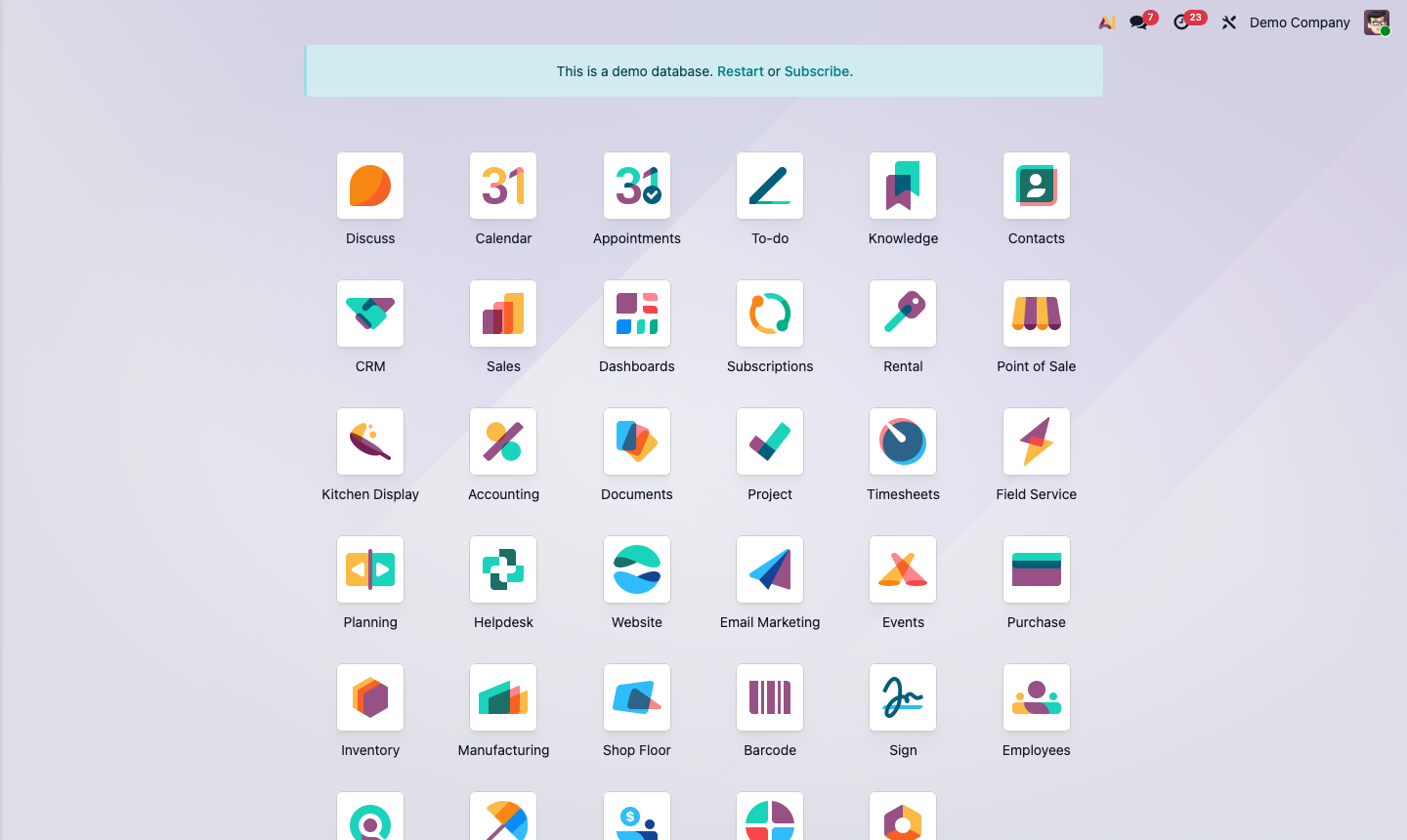 Step 1: Activity types list showing Email, Call, Meeting types with deadlines